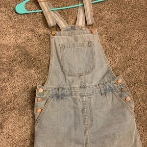 Jean Overall Skirt